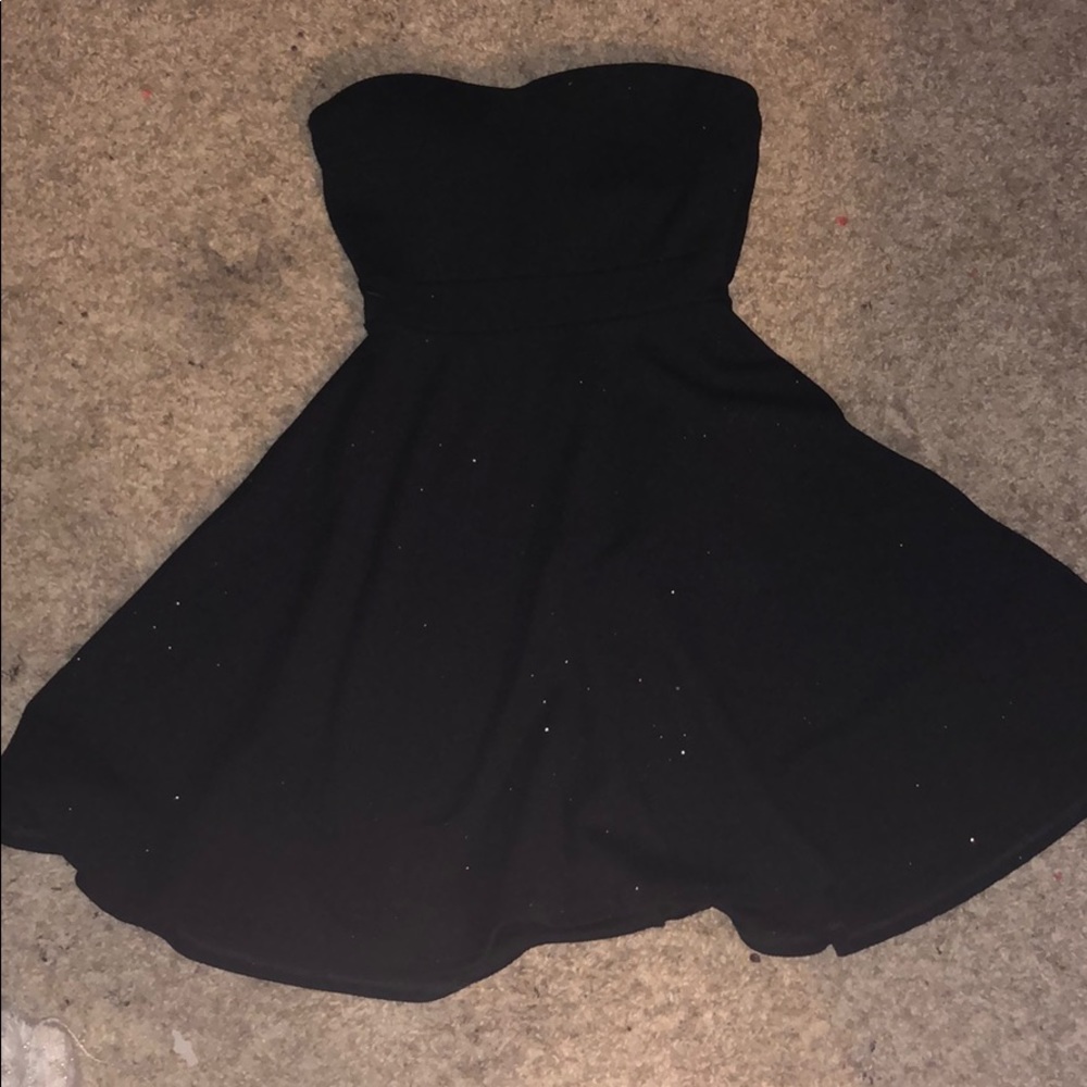 Sparkly Little Black Dress